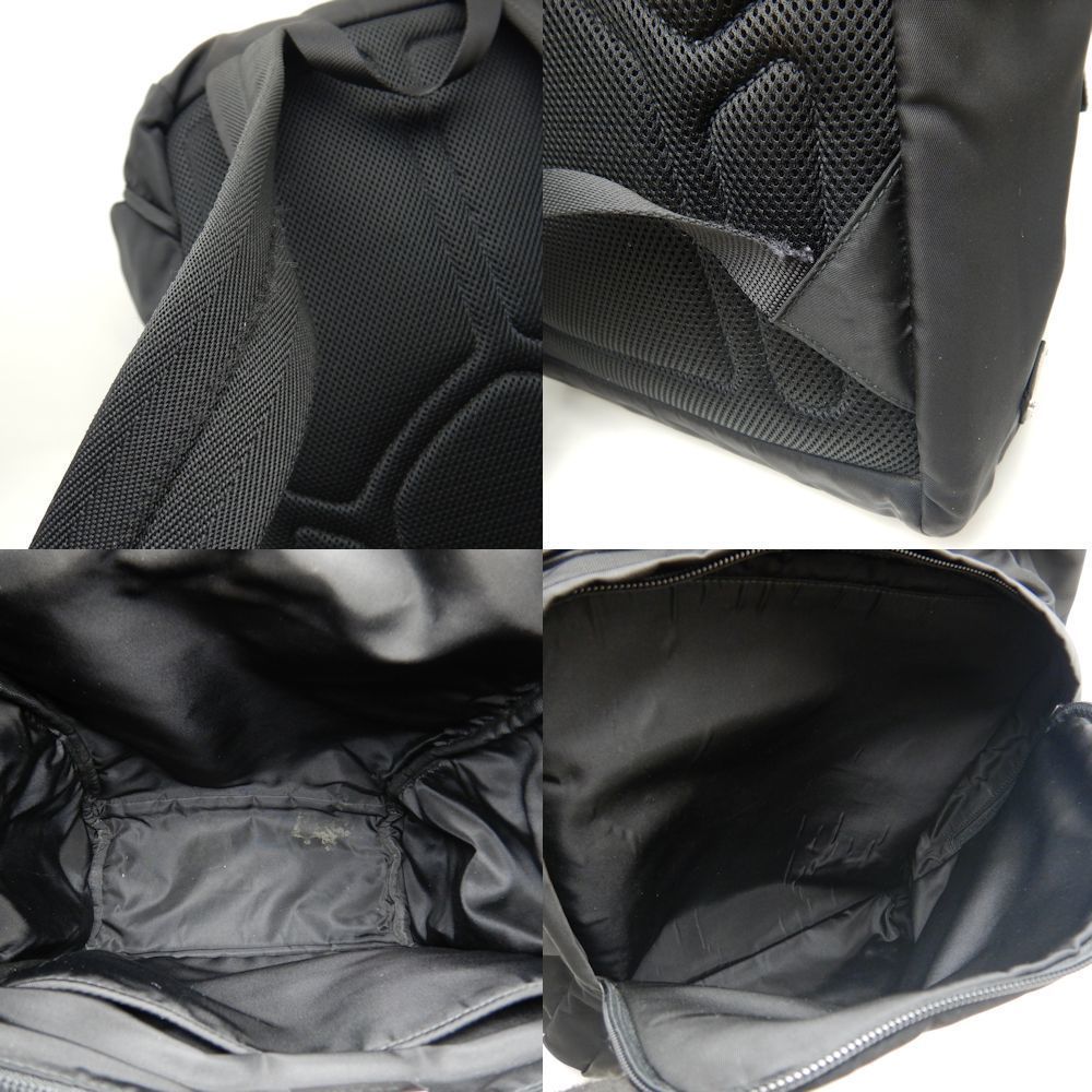 Prada Rucksack Backpack Tesuto Nylon Nero - Picture 8 of 8